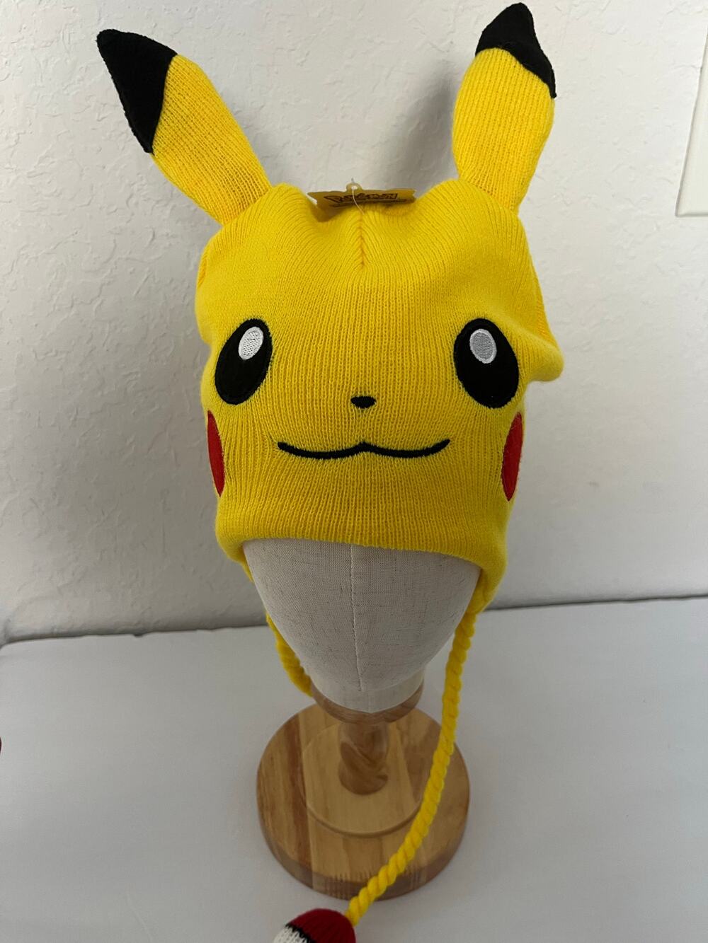 Bioworld Pokemon Pikachu Laplander Cosplay Beanie Cap Hat One Size Licensed New